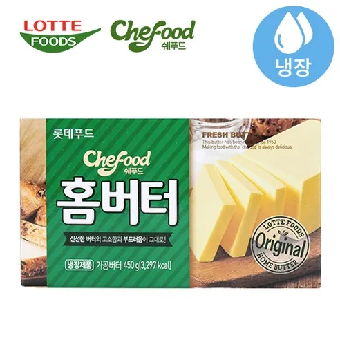 롯데 홈버터 450g  1개