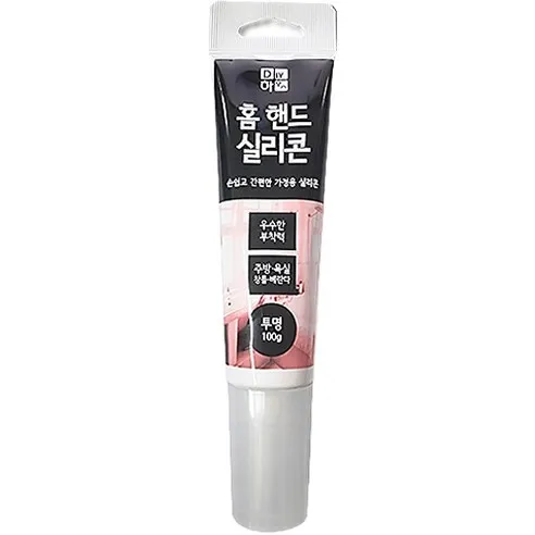 DIY하우스 홈 핸드 실리콘 투명 100g