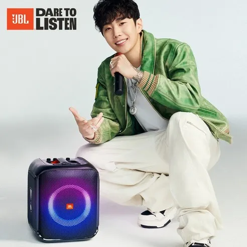 삼성공식파트너 JBL PARTYBOX ENCORE 파티박스 앙코르 블루투스스피커 무선마이크2개 100W 출력