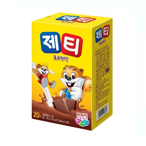 제티 초코렛맛 17g 20개입 1개, 20개, 3개