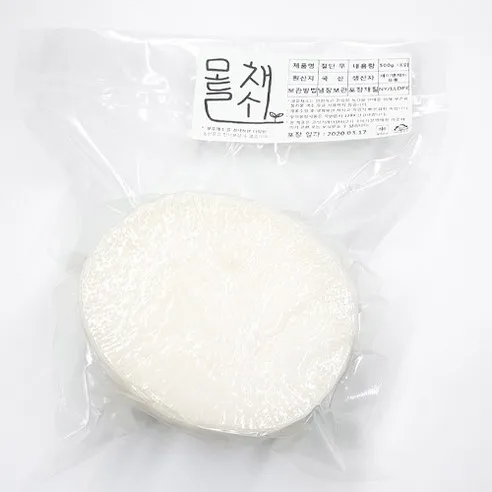 모들채소 국산 절단 무 500g 1팩, 절단 무 500g, 1개