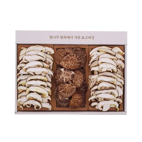 표고버섯 건강조아 동고 80g + 표고채 50g x 2p세트