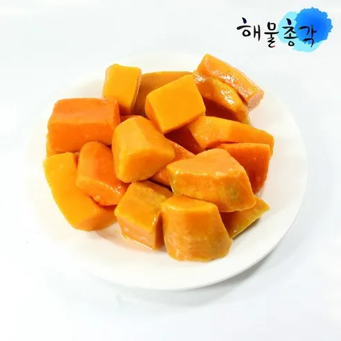 해물총각 냉동 단호박 1kg, 1kg, 1개