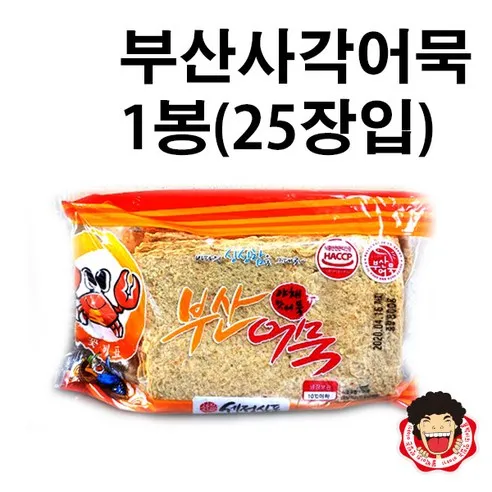 똘박이 부산야채사각어묵(25장입)800g 어묵, 800g, 1개