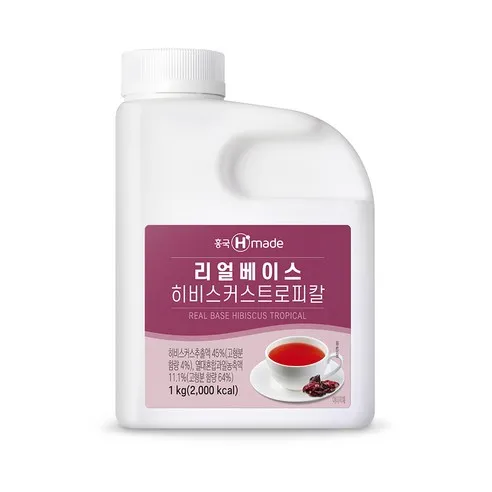 흥국 리얼베이스 히비스커스 트로피칼 1kg (냉장), 1kg, 1개