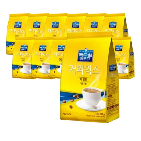 맥스웰하우스 마일드 900g x12개입 자판기커피, 900g, 1개입, 12개