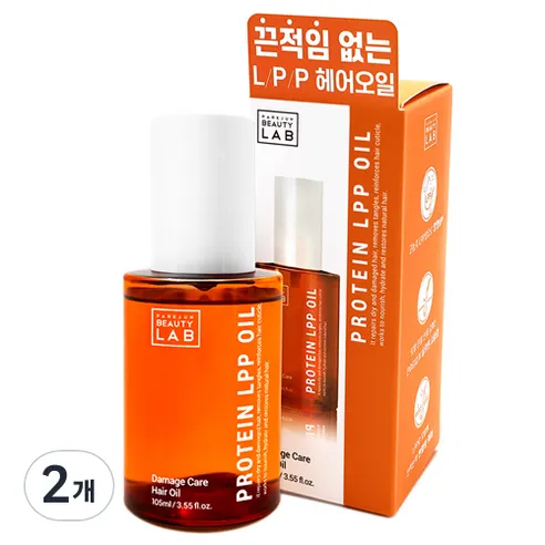 박준 LPP 단백질 헤어 에센스 오일, 105ml, 2개