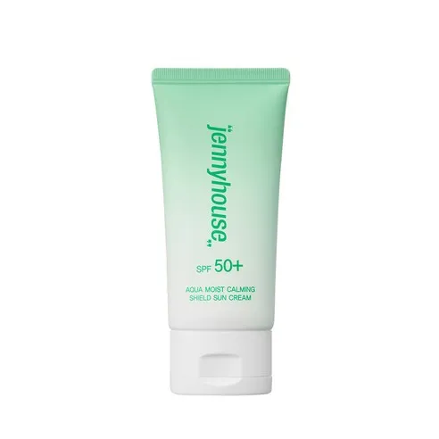 제니하우스코스메틱 아쿠아 모이스트 카밍 쉴드 선크림 SPF50+ PA++++, 50ml, 1개