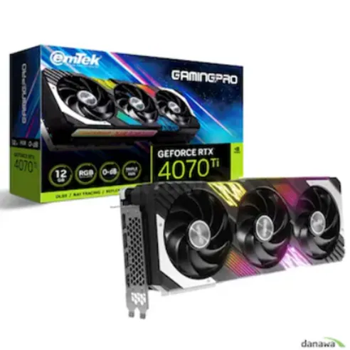 이엠텍 지포스 RTX 4070 Ti GAMINGPRO OC D6X 12GB