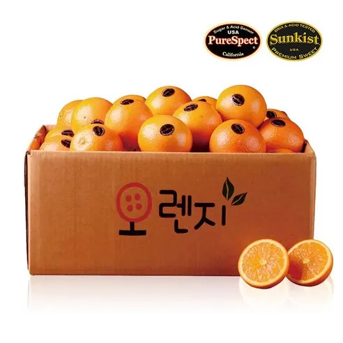 고당도 네이블 오렌지, 3kg(중소과) 2..., 1세트