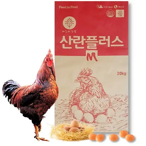 한일 닭사료 산란 플러스 20kg 산란닭 청계 오골계 토종닭 사료, 20kg, 1개