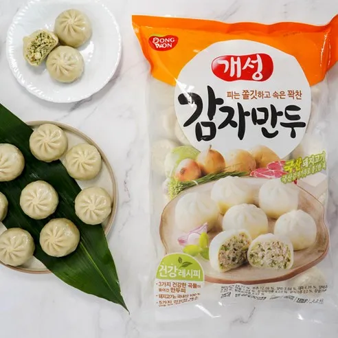 동원 개성 감자만두 2.2kg x 2봉, 2.2kg, 2개