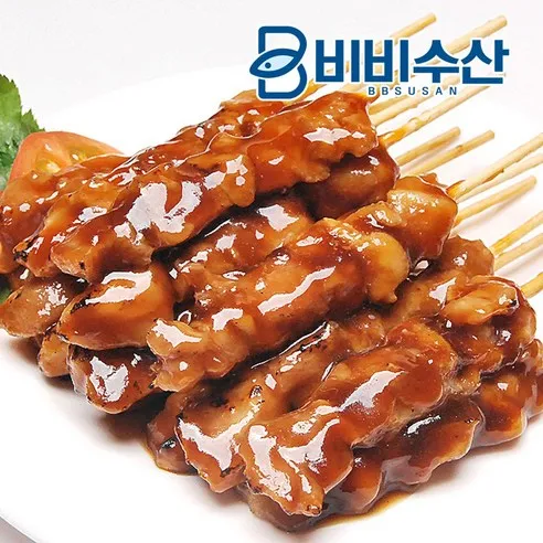 비비수산 바베큐맛 닭꼬치 1pack (40ea)