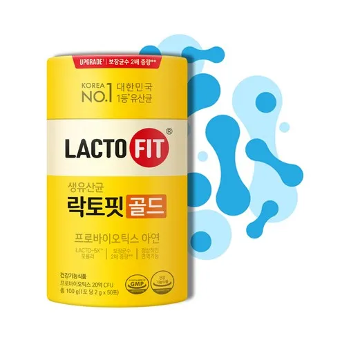 종근당건강 락토핏 골드, 100g, 6개