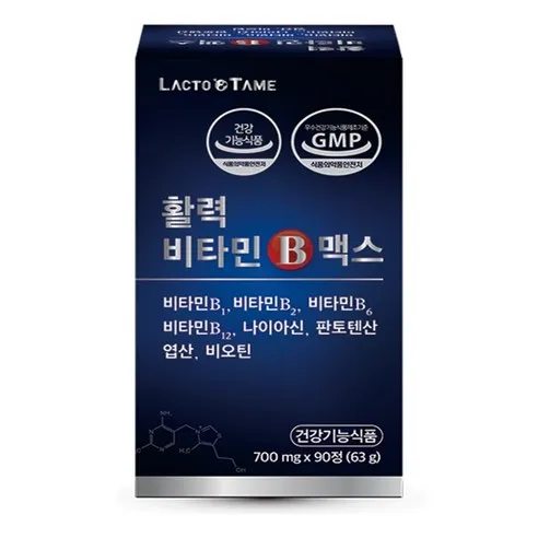 락토테미 활력 비타민b 맥스, 90정, 1개