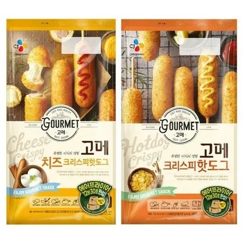 고메 (치즈)크리스피핫도그425gx1개+크리스피핫도그480gx1개