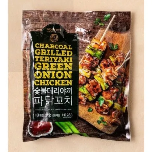 숯불 데리야끼 파닭꼬치 60g x 10입